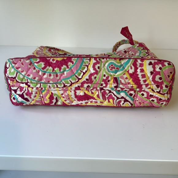 Vera Bradley Capris Melon Shoulder Handbag Bag - Picture 5 of 9
